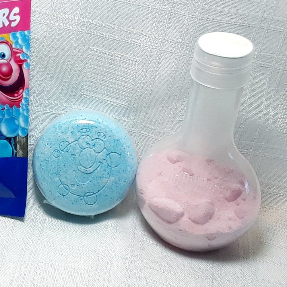 💜Kids Mr. Bubble Colorful Skin Bath Body Fizz Water Tub Stickers Soap BUNDLE - Picture 3 of 16
